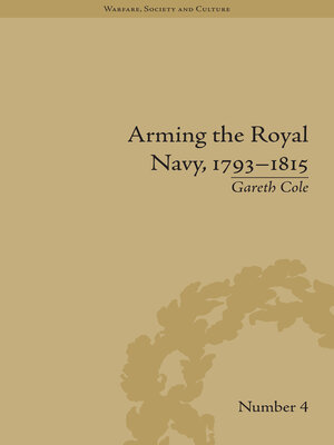 cover image of Arming the Royal Navy, 1793–1815